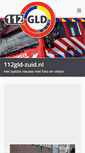 Mobile Screenshot of 112gld-zuid.nl
